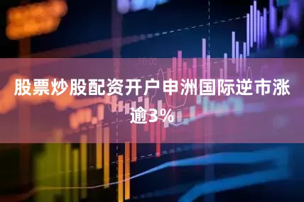 股票炒股配资开户申洲国际逆市涨逾3%