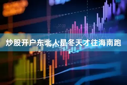 炒股开户东北人是冬天才往海南跑