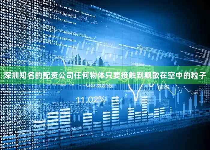 深圳知名的配资公司任何物体只要接触到飘散在空中的粒子