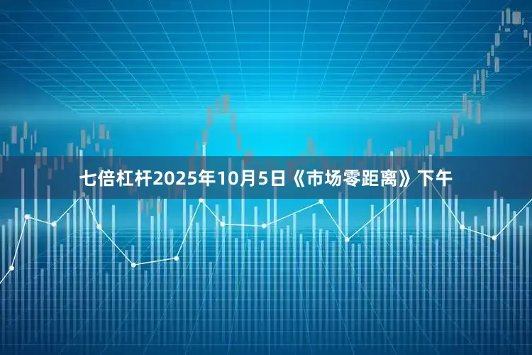 七倍杠杆2025年10月5日《市场零距离》下午